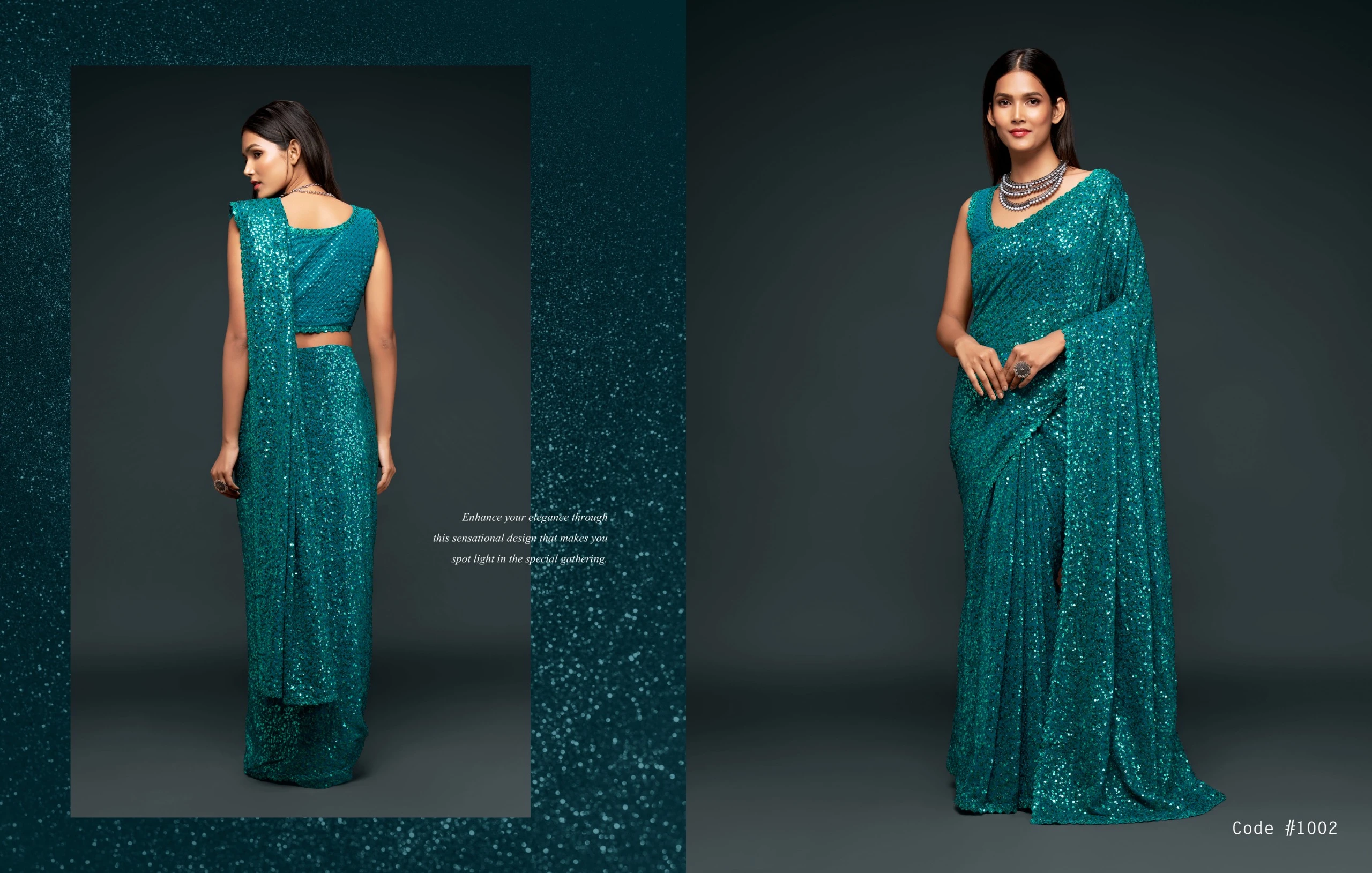 Zeel The Starlit Sarees Vol 1 Fancy Wholesale Designer Sarees Catalog — Wholesale Sarees, MPA wholesale from Surat - Gallery Image 11